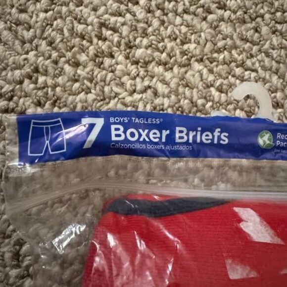 Hanes Boys Tagless Boxer Briefs Large 14-16 Brand New - Picture 5 of 6